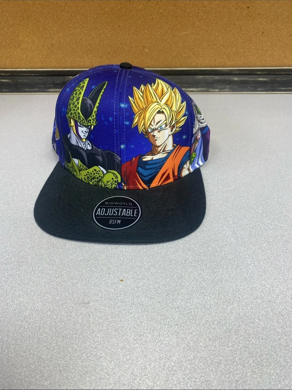 Bioworld Kids Adjustable Dragon Ball Z Purple & Black Snapback Hat